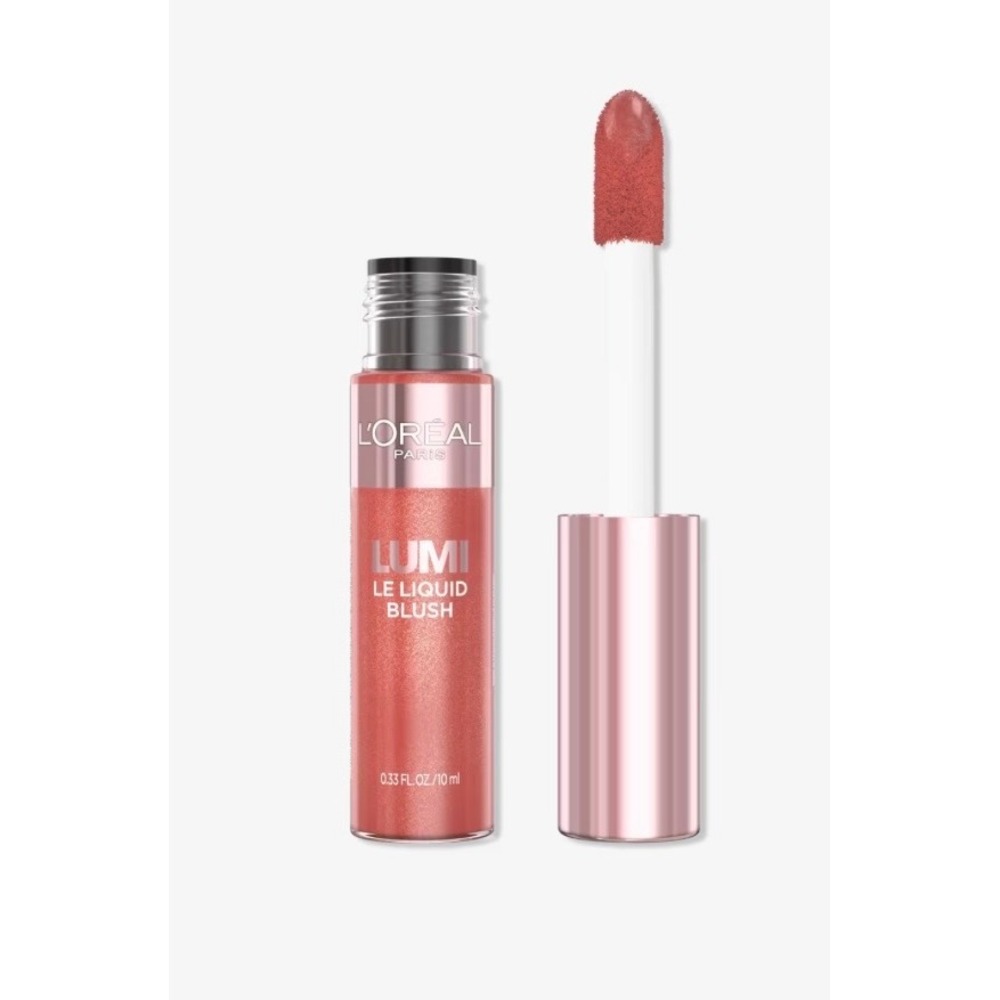 L'Oreal‎ Paris Lumi Le Liquid Blush 630 Glowy True Rose Pigmented 0.33 oz New